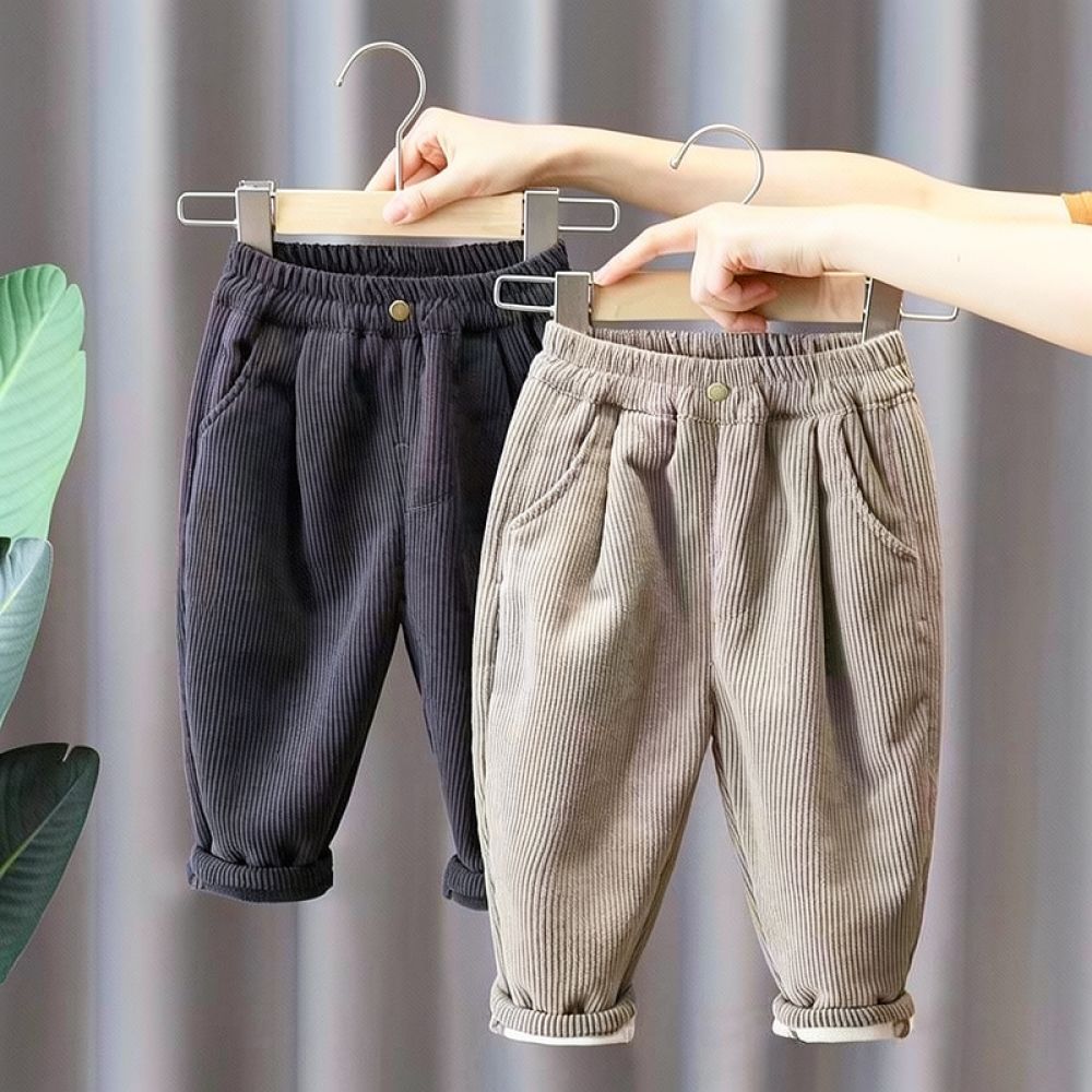 Kinderen Fleece gevoerde cordu - Corduroy Pant Warm recensie en prijs
