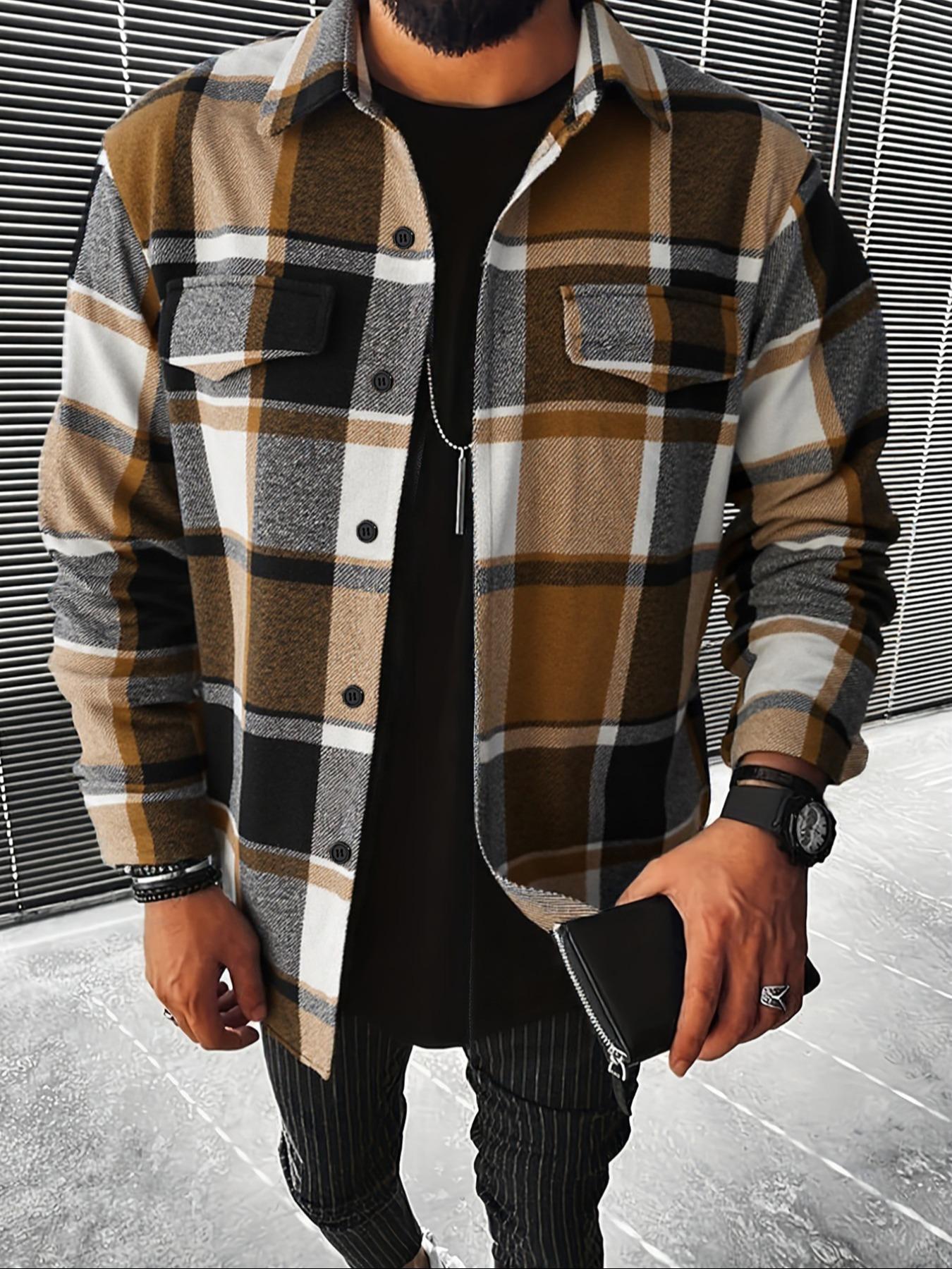 Retro geruite overhemd voor he - Flannel Shirt Lined recensie en prijs
