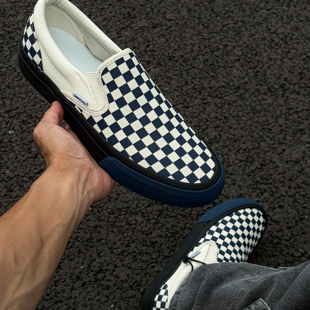Blauw-wit geruite slip-on lazy - Adidas Shoes Superstar recensie en prijs